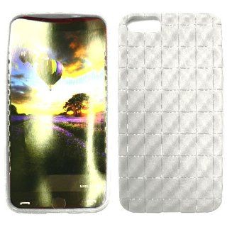 Apple IPhone 5 Tpu 048 White Case Cover Hard Skin Protector New Snap On Housing Cell Phones & Accessories
