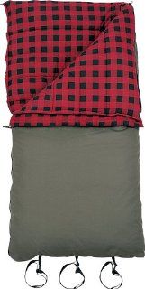 Slumberjack Kodiak  40F to 65F Long Right Sleeping Bag  Winter Sleeping Bags  Sports & Outdoors