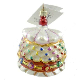 Shop Christopher Radko "Let Them Eat Cake Jr." Decorative Ornament #00 976 0 at the  Home Dcor Store. Find the latest styles with the lowest prices from Radko