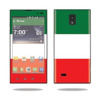 MightySkins Protective Vinyl Skin Decal Cover for LG Spectrum 2 Cell Phone Sticker Skins Italian Flag Computers & Accessories