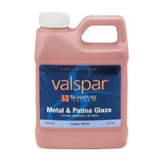 Valspar Signature Colors 16 fl oz Interior Satin Copper Latex Base Paint