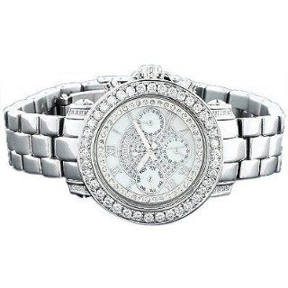 Luxurman Watches Ladies Diamond Watch 3ct at  Women's Watch store.