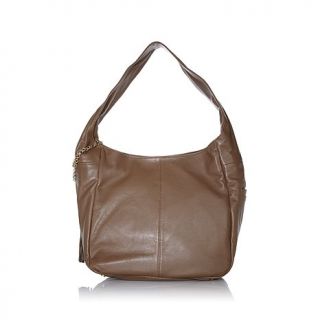 Carol Brodie Accessorize Your Life Leather Hobo with Removable Tassel