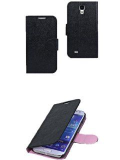 Black Leather Protection Case for Samsung S4 I9500 Cell Phones & Accessories
