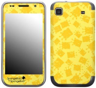 MusicSkins, MS SBSB40275, SpongeBob by SpongeBob   Iconic Yellow, Samsung Galaxy S 4G (SGH T959V), Skin Cell Phones & Accessories