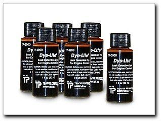 Dye Lite Coolant/Auto Body Dye, Case of (6) 1 oz. bottles (TP 3900 0601) Automotive