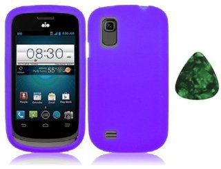 For ZTE Avail 2 Z992 / ZTE Prelude Z993 / Hard Phone Cover Case Purple + Free Green Stone Pry Tool Cell Phones & Accessories