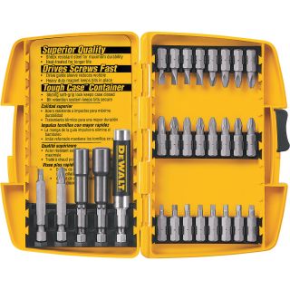 DEWALT Tough Case Screwdriving Set — 29-Pc., Model# DW2162