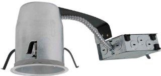 Halo H995RICAT, 4" LED Remodel Housing IC Air Tite Shallow Ceiling 120V Line Voltage   Recessed Light Fixture Housings  