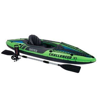 Intex Challenger K1 Kayak  Sports & Outdoors
