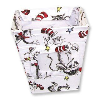 Trend Lab Dr. Seuss Fabric Storage Bin, Cat In The Hat, Small Baby