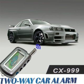 Carvox CX 999 two way Auto Motor Alarm with remote engine starter  Vehicle Remote Start 