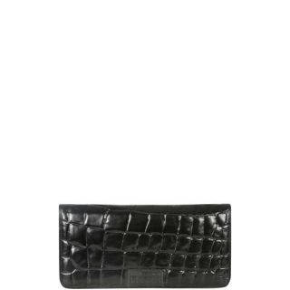Gianfranco Ferre Vintage Leather Oversized Quilted Clutch      Clothing