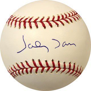 Signed Johnny Damon Ball   James Spence  Sports Related Collectibles  Sports & Outdoors
