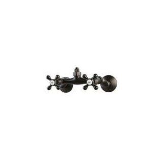 Kingston Brass CC2135 Wall Mount Converto Tub Faucet without Spout, Oil Rubbed Bronze    