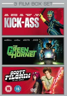 The Green Hornet/ Kick Ass/ Scott Pilgrim Vs. The World      DVD