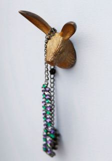 Hang by a Hare Wall Hook  Mod Retro Vintage Decor Accessories