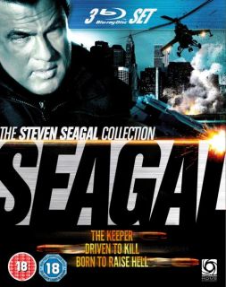 Seagal Triple (Driven To Kill / The Keeper / Born To Raise Hell)      Blu ray