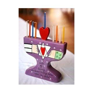 Shop Sandra Magsamen by Silvestri Jewish Wisdom Menorah at the  Home Dcor Store. Find the latest styles with the lowest prices from Silvestri
