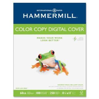 Hammermill Color Copy Digital Cover Stock, 60 lbs., 8 1/2 x 11, White, 250 Sheets  Photo Quality Paper  Electronics