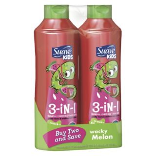 Suave Shampoo & Conditioner 3 in 1 Kids Melon Tw