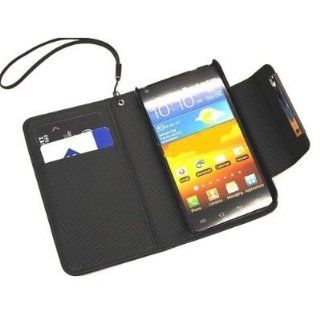 [Accessoryfly] Samsung Galaxy S2 Hercules T989 Black Premium Leather Wallet Case With Card Holder Computers & Accessories