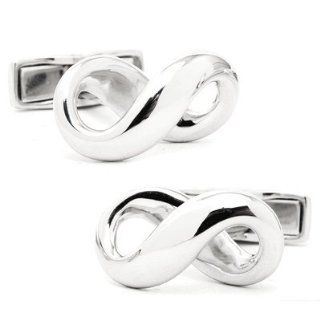 Infinity Symbol Sterling Silver Cufflinks Jewelry
