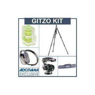 Gitzo GT3531S Systematic Series 3 C.F Tripod Kit, with GH3750QR Head, Quick Release Plate 1373 14, Adorama Deluxe Tripod Case, Double Bubble Level, Tripod Hanger  Camera & Photo