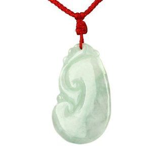 O stone Jade Dreams Come True Pendant Necklace Grounding Stone Protection Amulet Jewelry