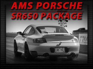 AMS ALPHA SR650 Package w/ Catback Exhaust and Cat Delete Pipes Fits Porsche 996 Automotive