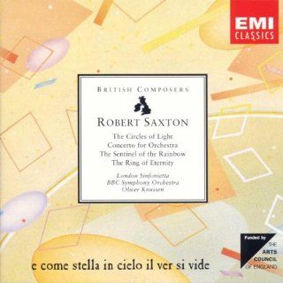 Robert Saxton Concerto for Orchestra / The Sentinel of the Rainbow / The Ring of Eternity / Chamber Symphony "The Circles of Light"   Oliver Knussen Music