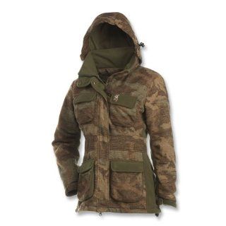 Browning Women`s Full Curl Wool Parka for Her  Camouflage Hunting Apparel  Sports & Outdoors