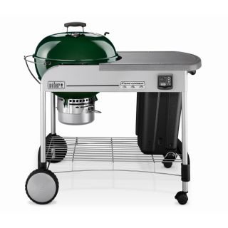Weber Performer Gold 22.5 in Green Kettle Charcoal Grill