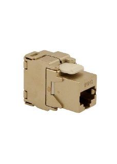 Leviton 6S10G S6A Shielded Cat 6a Snap In Jack, t568 A/B 110 Termination