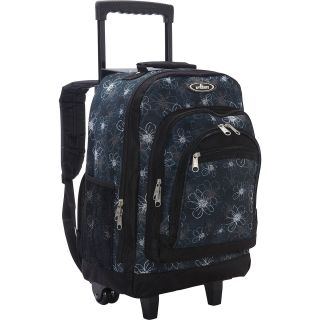 Everest Patterned Wheeled Backpack