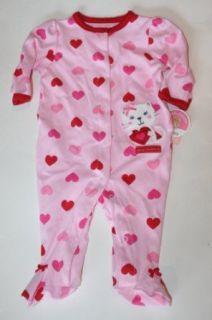 Child of Mine by Carter's Baby Girl My 1st Valentine Sleeper   Size 0 3 Months Clothing
