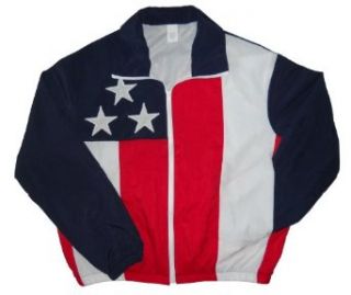 American Flag Adult Jacket Clothing