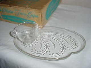 8pc. Homestead or Hospitality Snack Set By Federal Glass  Other Products  