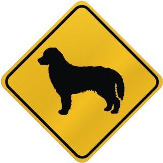 ONLY " BERNESE MOUNTAIN DOGS " CROSSING SIGN DOG 