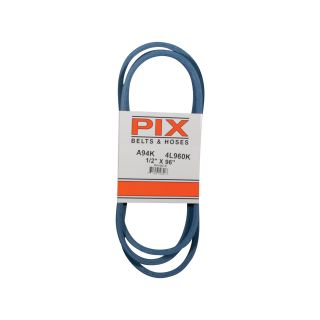 PIX Blue Kevlar V-Belt with Kevlar Cord — 96in.L x 1/2in.W, Model# A94K/4L960K  Belts   Pulleys