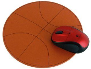 Andrew Philips Leather Basketball Mouse Pad 