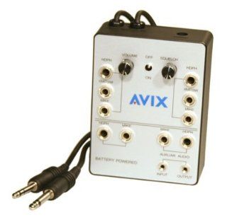 Avix A4000 Voice Activated 4 Way Aviation Intercom  Aviation Headsets And Intercoms  Electronics