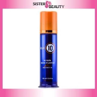 It's A 10 Miracle Leave In Potion Plus Keratin, 3.4 Fluid Ounce  Hair Styling Serums  Beauty