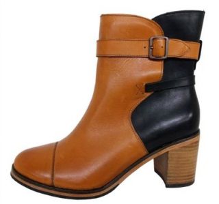 Wolverine Bonny W00811 Black and Tan Boot Equestrian Boots Shoes