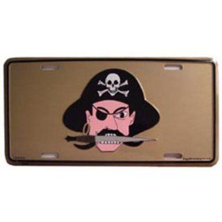 Pirate Face License Plate Sports & Outdoors