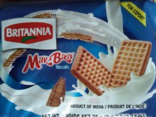 Britannia Milk Bikis Biscuits (90 g)  Biscuits Gourmet  Grocery & Gourmet Food