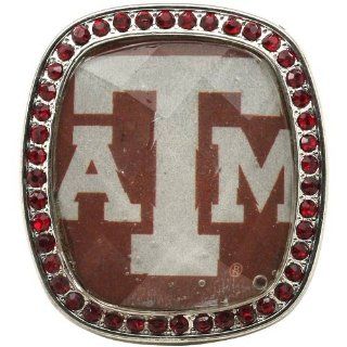 NCAA Texas A&M Aggies Ladies Bling Logo Ring   Ornament Hanging Stands