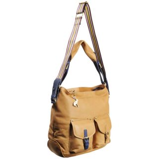 Joules Leycett Leather Bag    Tan      Womens Accessories