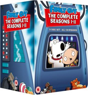Family Guy   Seasons 1 11      DVD