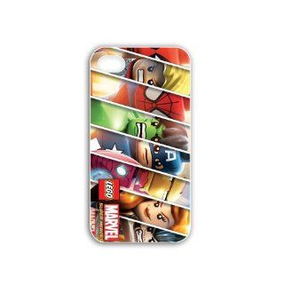 DIY Case Hard Case Cover Lego Marvel Super Heroes Protection Case For iPhone 4&4S Cell Phones & Accessories